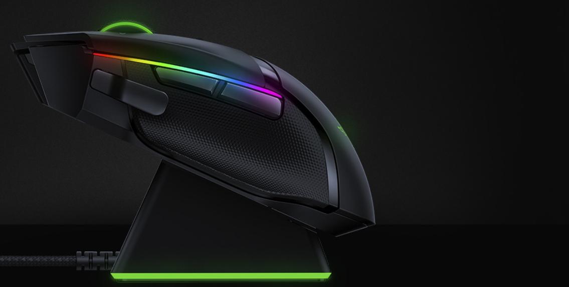 Chuột chơi game Razer Basilisk X Ultimate Wireless Black (RZ01-03170100-R3A1) có thể điều chỉnh được led